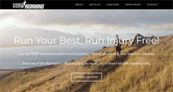 Desktop Screenshot of corerunning.com